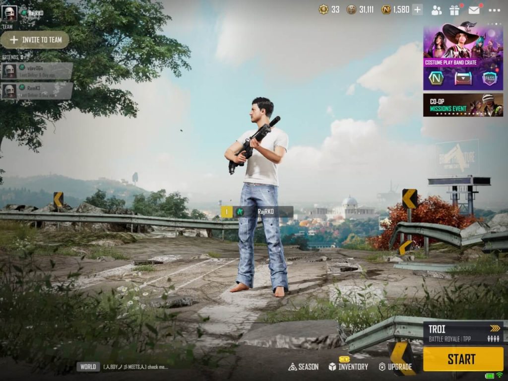 NC in PUBG New State account